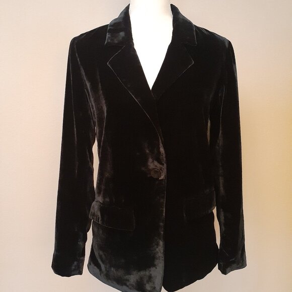 Chelsea 28 Velvet Blazer NWT - Picture 8 of 16